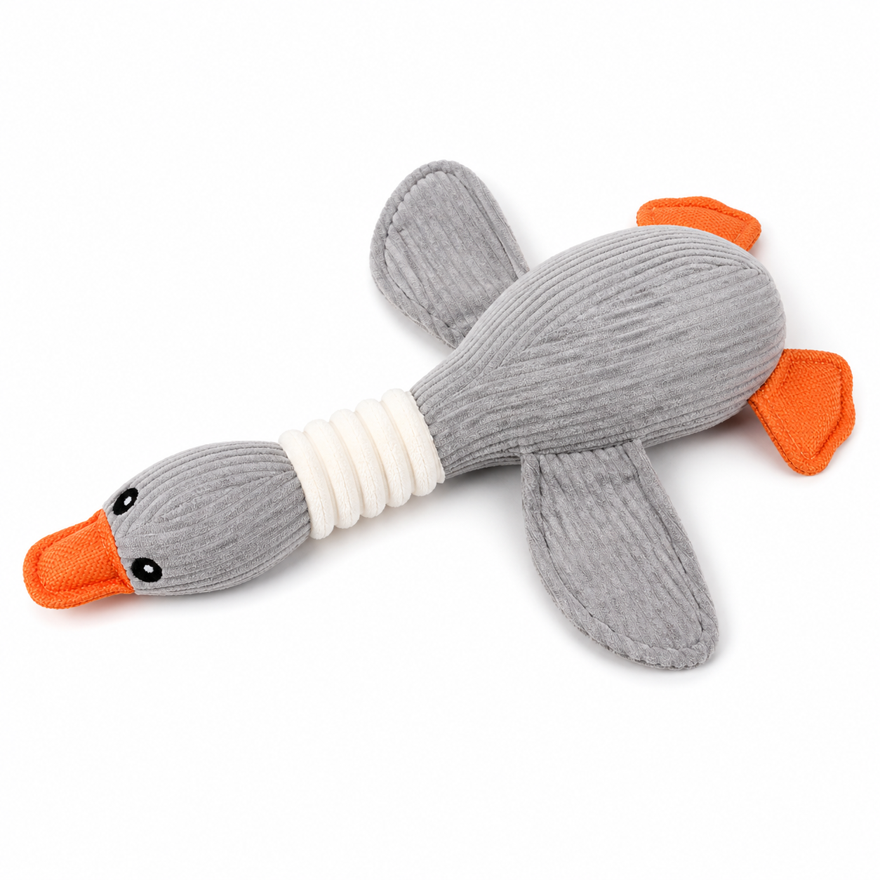 Durable Plush Goose Dog Toy