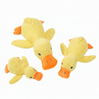 Calming Plush Duck Dog Toy