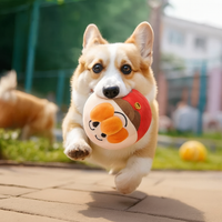Interactive Automatic Plush Dog Toy Ball