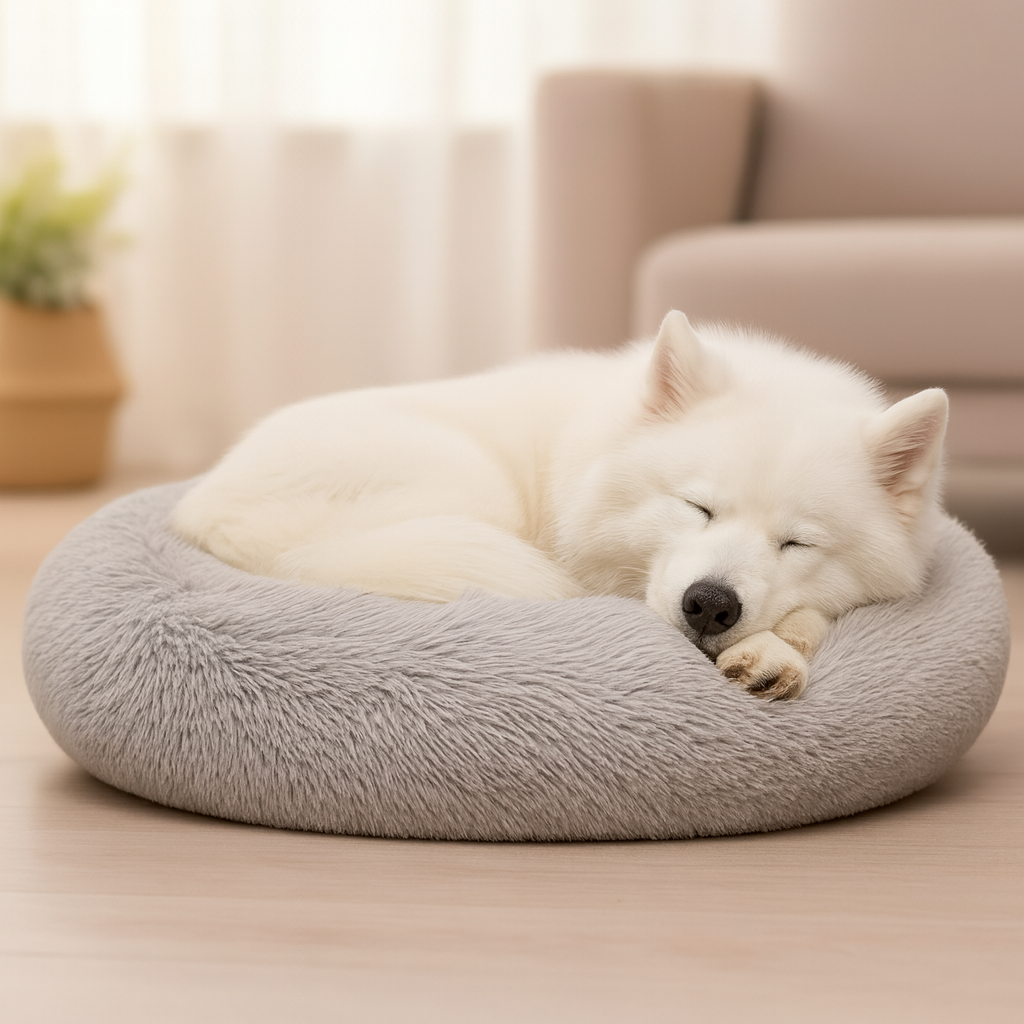 Anxiety Relief Calming Dog Bed