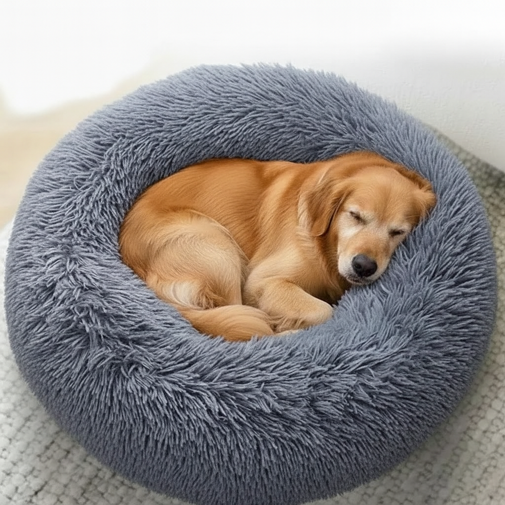 Anxiety Relief Calming Dog Bed