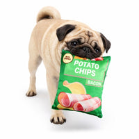 Dog Crisps Squeaky Chew Toy