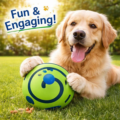 Dog Wobble Wag Giggle Ball Toy
