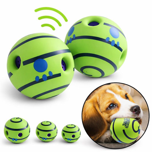 Dog Wobble Wag Giggle Ball Toy