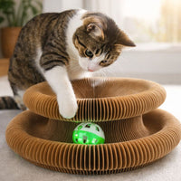 Cat Accordion Toy Ball