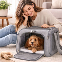 Foldable Soft Dog & Cat Travel Bag - Airline Approved
