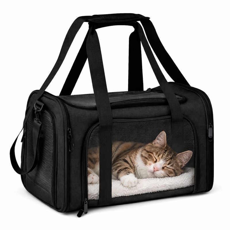 Foldable Soft Dog & Cat Travel Bag - Airline Approved