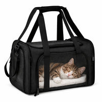 Foldable Soft Dog & Cat Travel Bag - Airline Approved