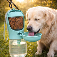 Portable Dog & Cat Water Bottle with Storage
