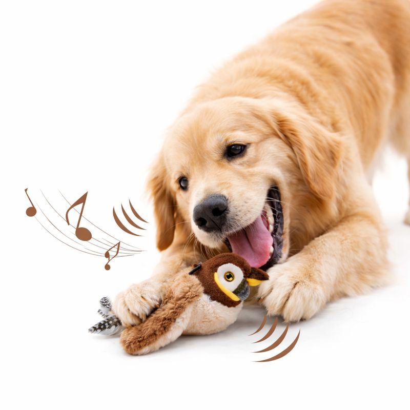 Cat & Dog Bird Chirping Flapping Toy