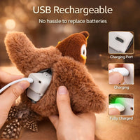 Cat & Dog Bird Chirping Flapping Toy