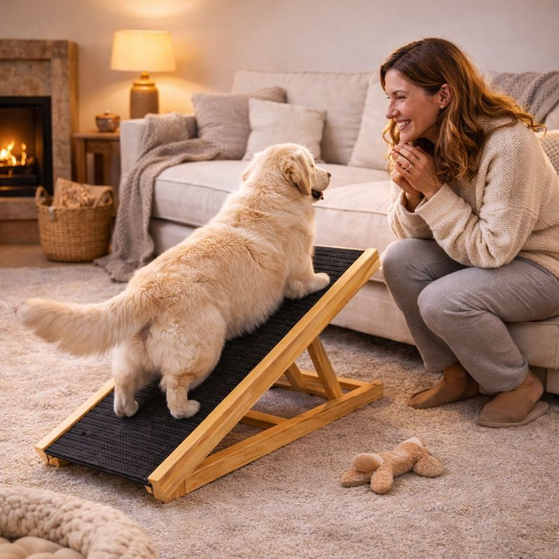 Adjustable Folding Dog & Cat Ramp