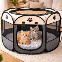 Portable Foldable Pet Tent Playpen