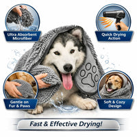 Super Absorbent Pet Bath Towel