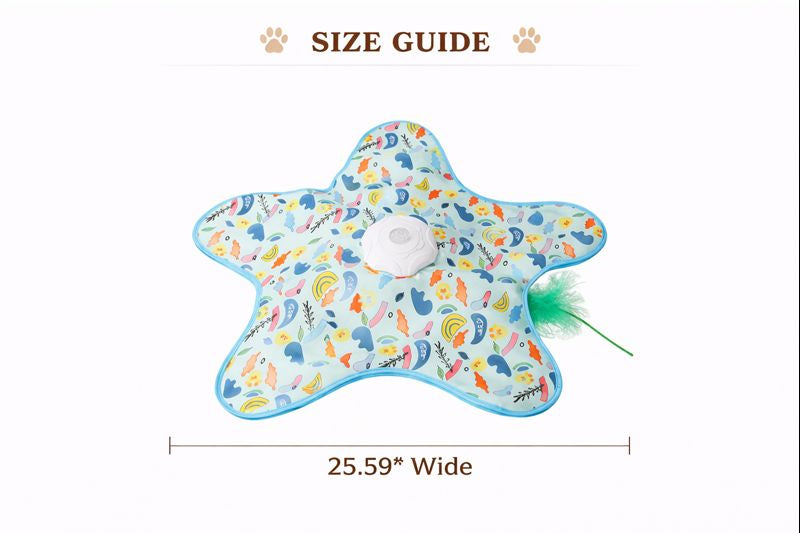 Interactive Hide and Seek Cat Toy — Size guide