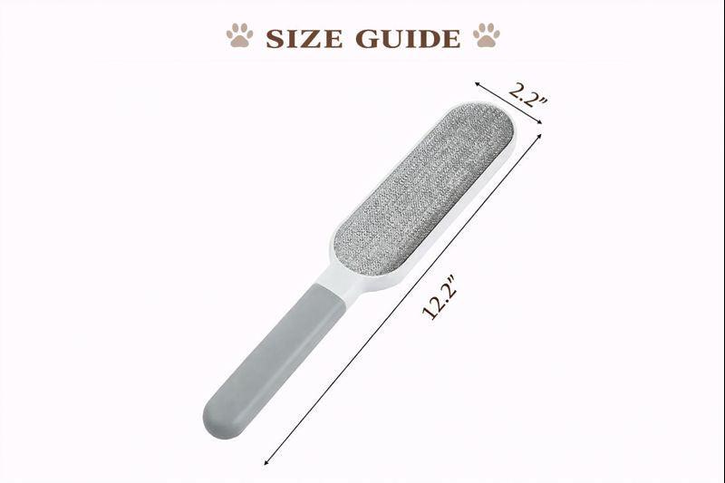 Double-Sided Pet Hair Remover — Size guide