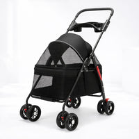 Foldable Lightweight Pet Stroller for Dogs & Cats