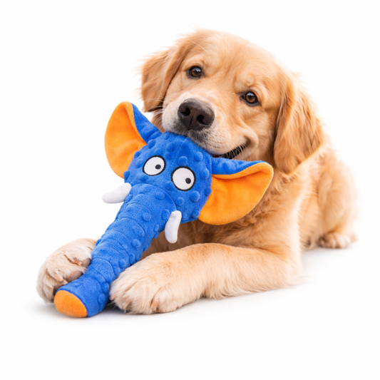 Elephant Heavy Duty Squeaky Chew Toy