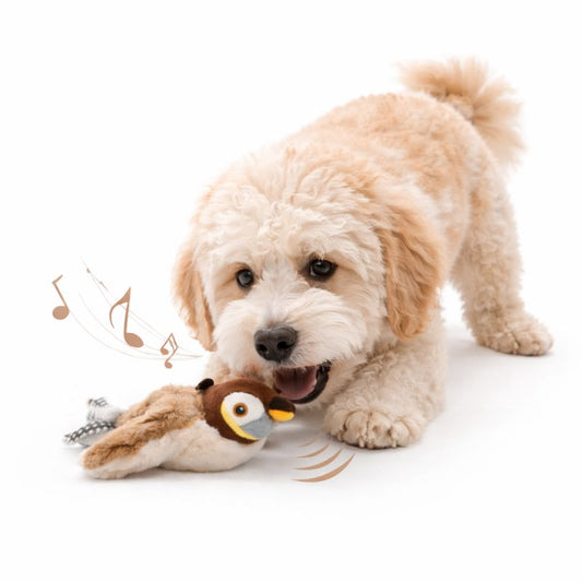 Cat & Dog Bird Chirping Flapping Toy