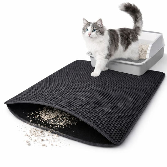 Cat Double Layer Waterproof Litter Mat