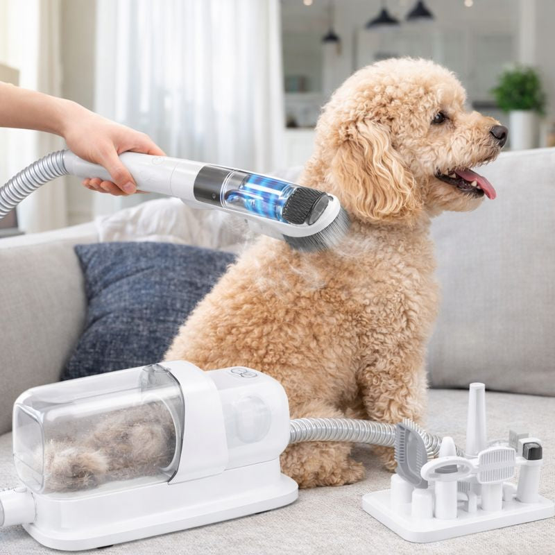 Dog Grooming Vacuum & Pet Grooming Kit