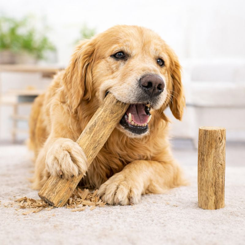 Dog Wooden Chew Stick Tooth Pressure Relief Toy
