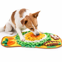 Pet Training and Stress Relief Sniff Feeding Mat