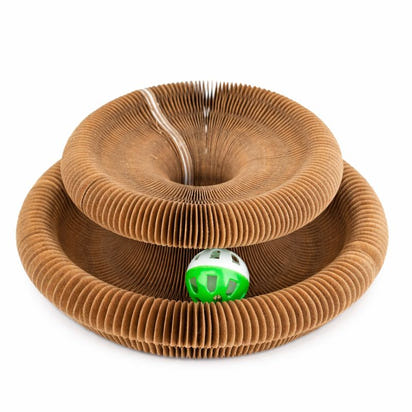 Cat Accordion Toy Ball