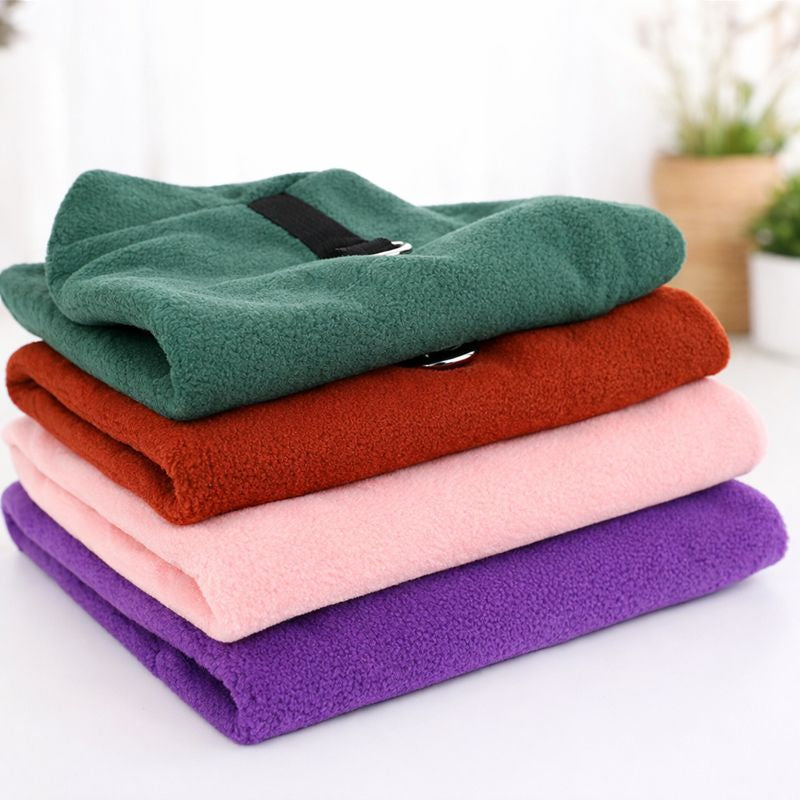 Dog Fleece Sweater Coat