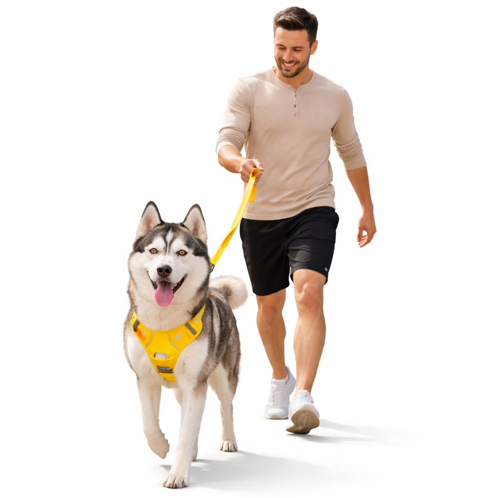 Reflective Adjustable Outdoor Dog Harness