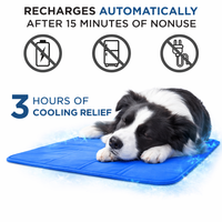 Large Dog Cooling Mat – Self-Cooling Gel Pad for Crate, Bed & Floor