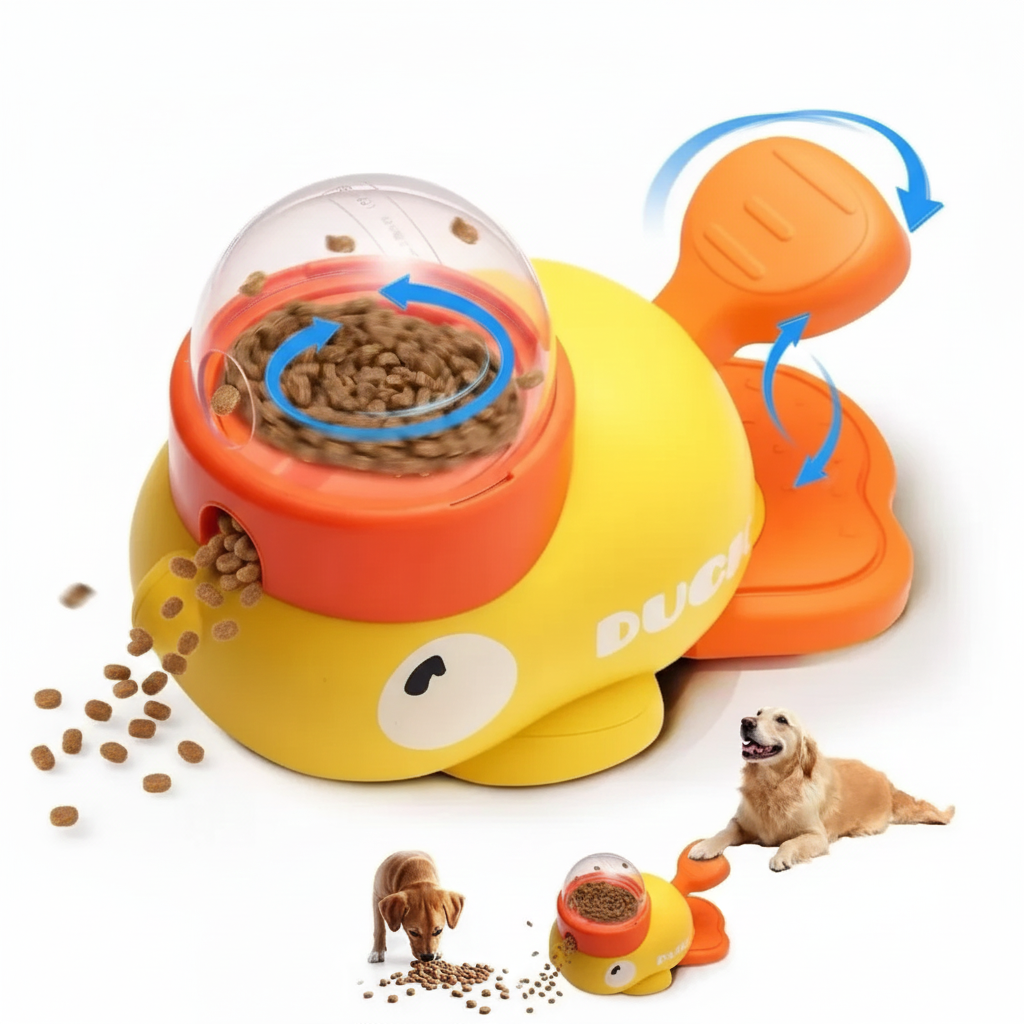 Interactive Treat Dispenser Dog Toy