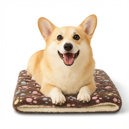Dog Bed Mat – Washable Soft Cushion for Crate, Couch & Floor