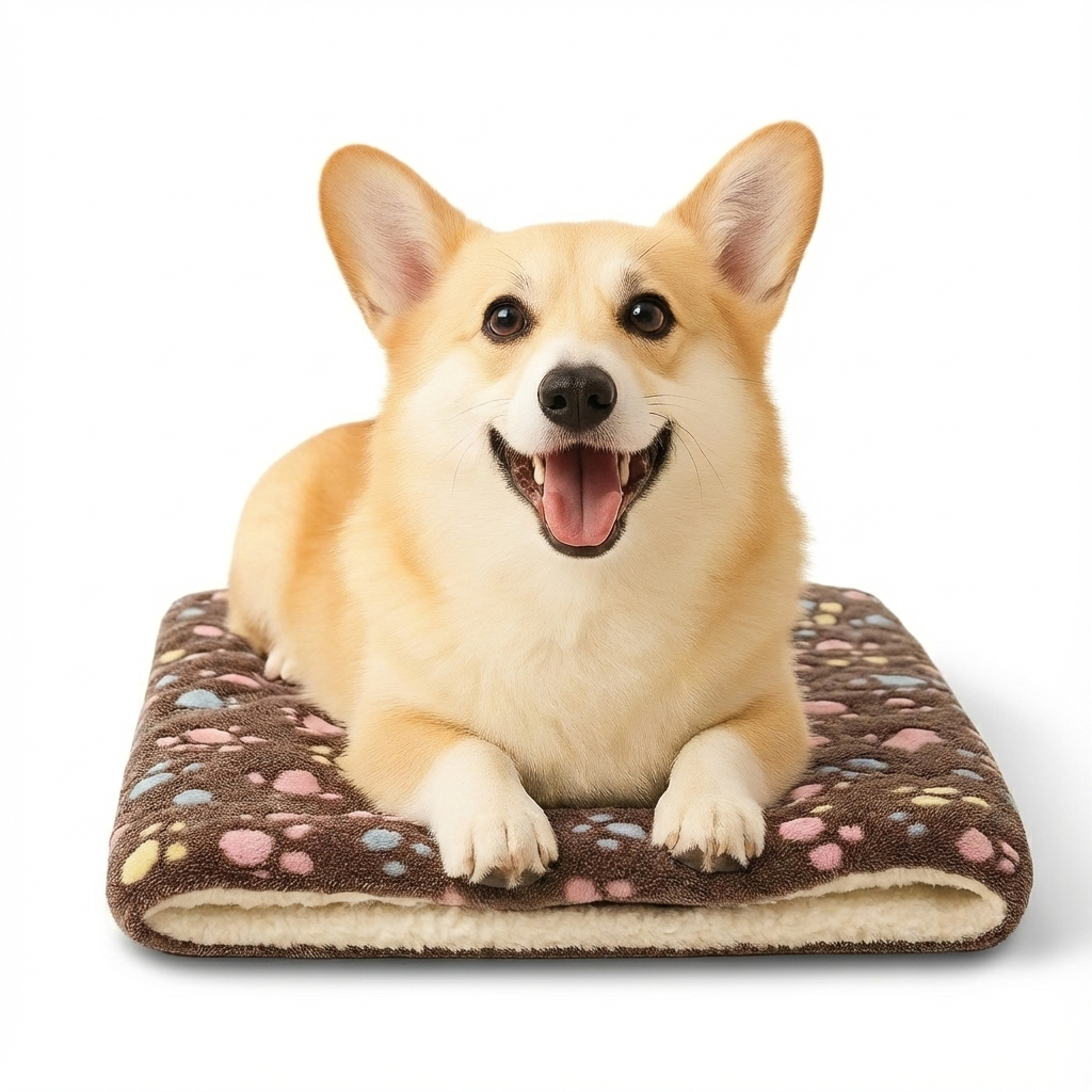 Dog Bed Mat – Washable Soft Cushion for Crate, Couch & Floor