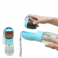 Portable Dog & Cat Water Bottle with Storage