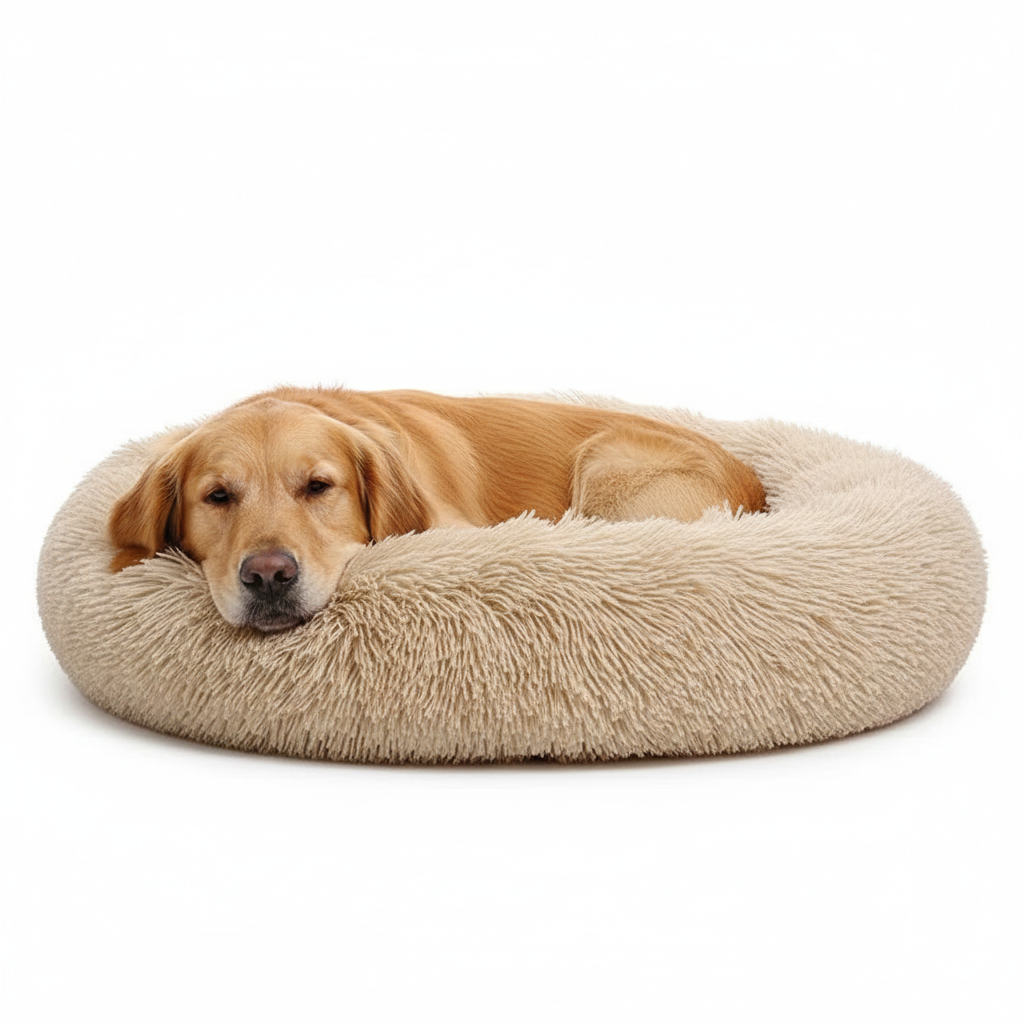 Anxiety Relief Calming Dog Bed