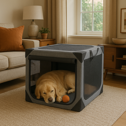 Ultimate Travel Crate for Large Dogs
