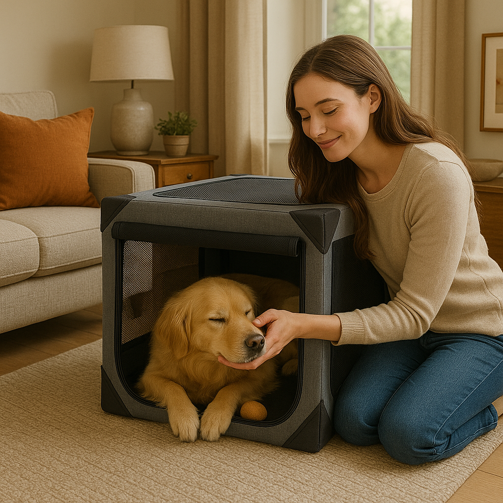 Ultimate Travel Crate for Large Dogs