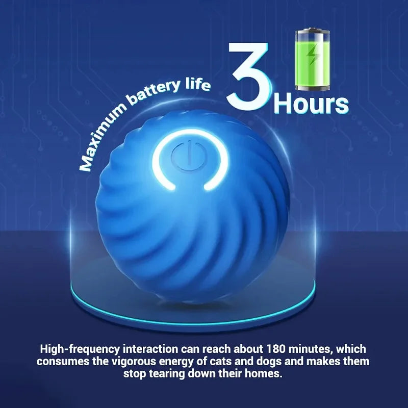 Automatic Smart Moving Dog Toy Ball