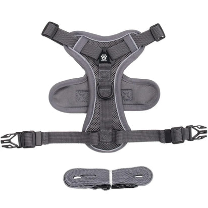 Reflective Cat Harness & Leash Set – Breathable Mesh, Adjustable Comfort Fit