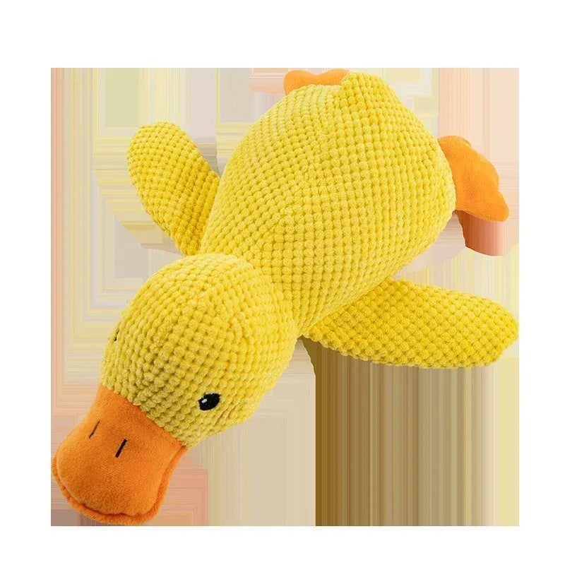 Calming Plush Duck Dog Toy