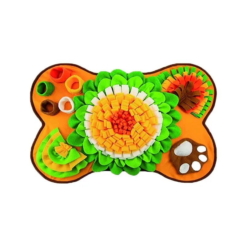 Pet Training and Stress Relief Sniff Feeding Mat