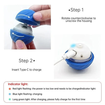 Automatic Smart Moving Dog Toy Ball
