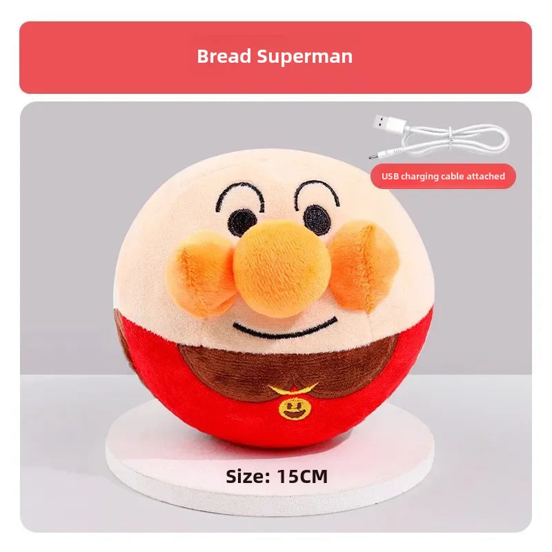 Interactive Automatic Plush Dog Toy Ball — Size guide