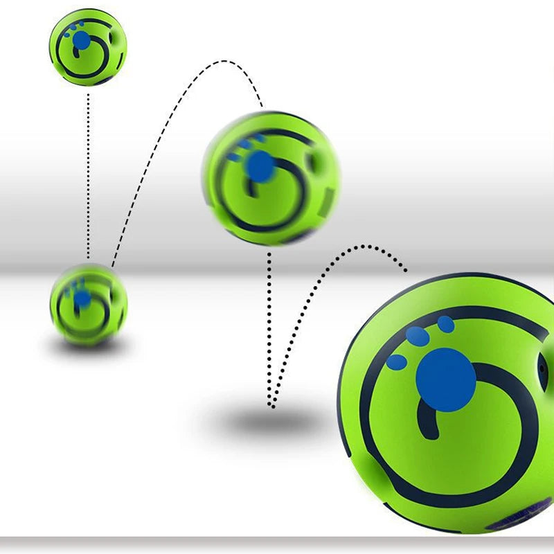 Dog Wobble Wag Giggle Ball Toy