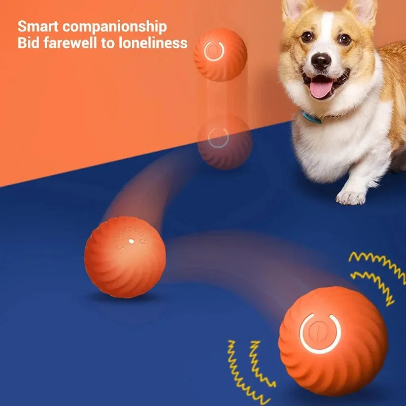 Automatic Smart Moving Dog Toy Ball