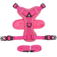 Reflective Cat Harness & Leash Set – Breathable Mesh, Adjustable Comfort Fit
