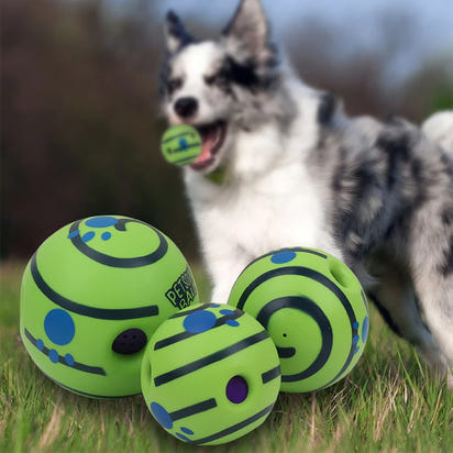 Dog Wobble Wag Giggle Ball Toy