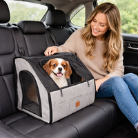 Foldable Pet Car Seat Carrier