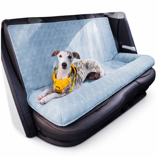Waterproof Dog Car Back Seat Cover - Cooling Travel Pet Seat Protector for Dogs